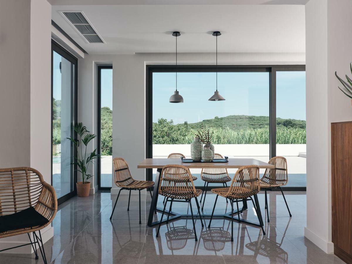 Drallos Luxury Villa Alikanász Kültér fotó